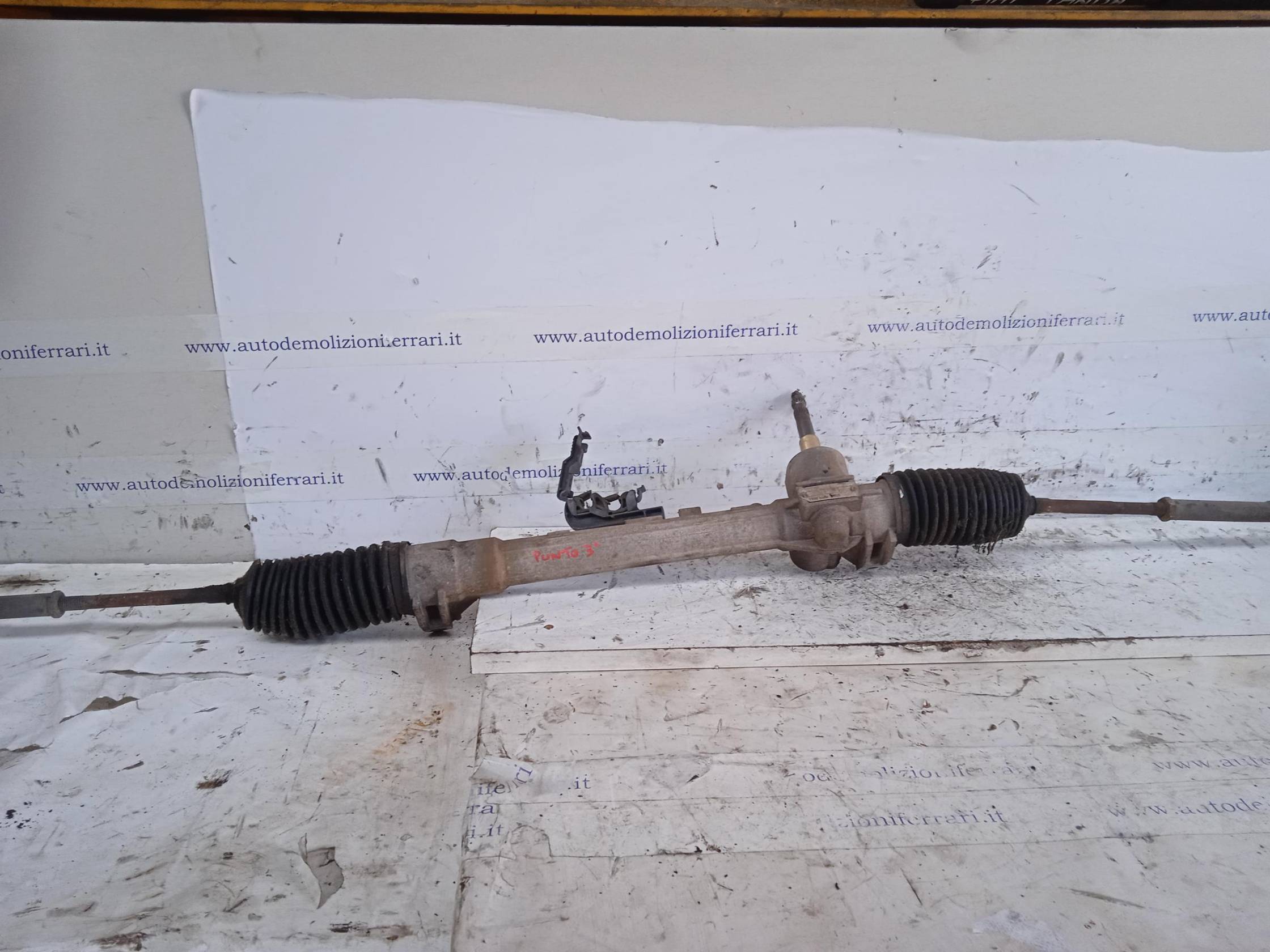 Scatola sterzo servoassistita